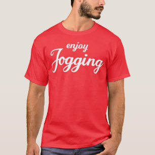 Jogging Gift for Dad Mom T-Shirt