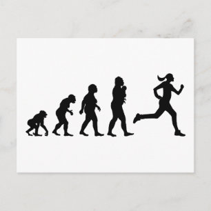 Jogging Postcard