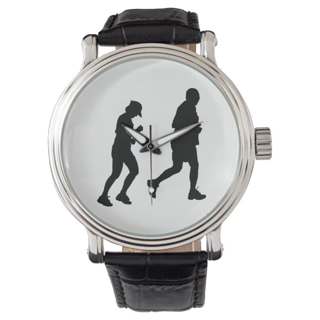 Jogging Silhouette Watch (Front)