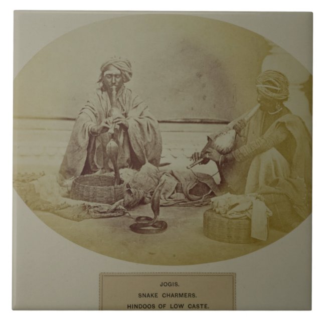 Jogis or Snake Charmers, Low Caste Hindus from Del Tile (Front)
