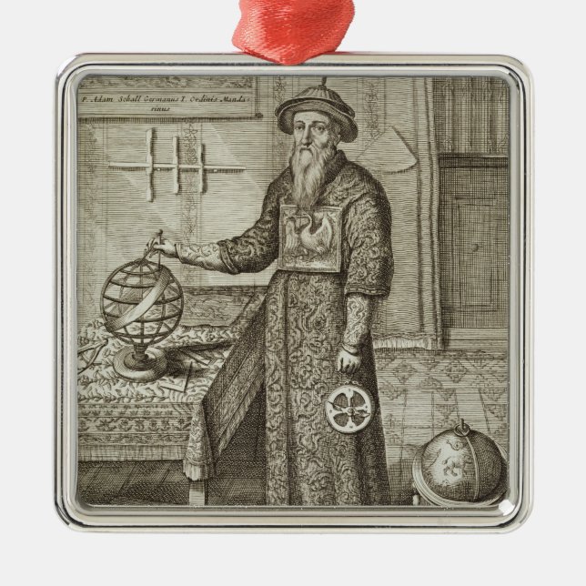 Johann Adam Schall von Bell (1591-1666) from 'Chin Metal Ornament (Front)