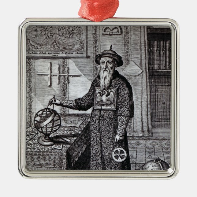 Johann Adam Schall von Bell Metal Ornament (Front)
