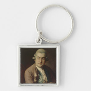 Johann Christian Bach, 1776 Keychain