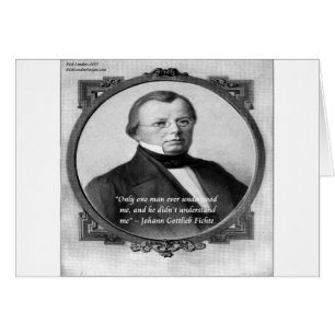 Johann Fichte "Incompris"
