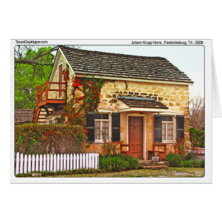 Johann Knopp Home, Fredericksburg, TX