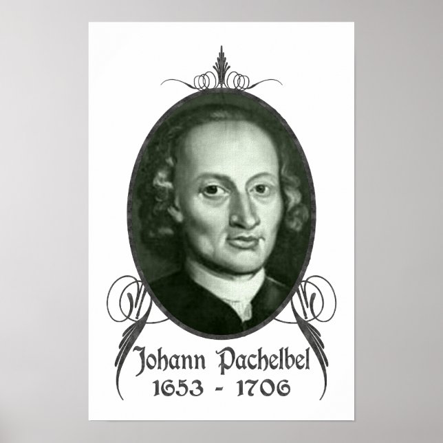 Johann Pachelbel Poster (Front)
