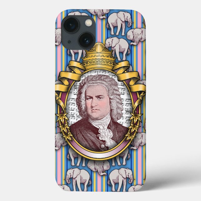 Johann Sebastian Bach coque iphone (Verso)