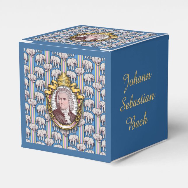 Johann Sebastian BACH Favor Box (Front Side)