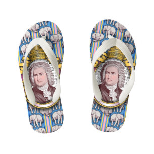 Johann Sebastian BACH Kid's Flip Flops