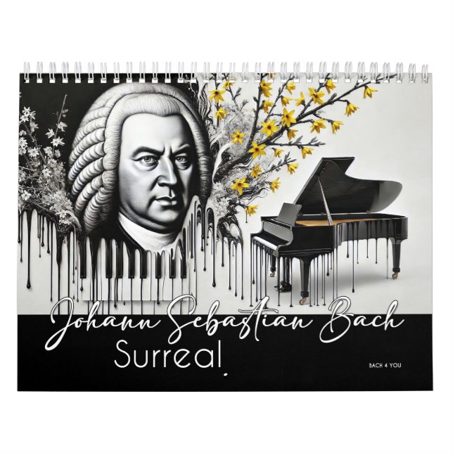 Johann Sebastian Bach Portraits: Surreal Calendar (Cover)