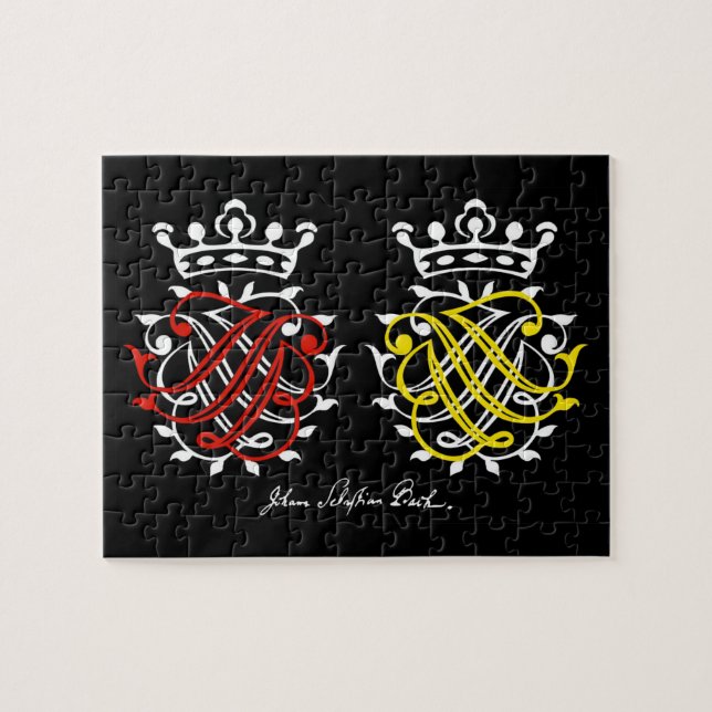Johann Sebastian Bach Puzzle (Horizontal)