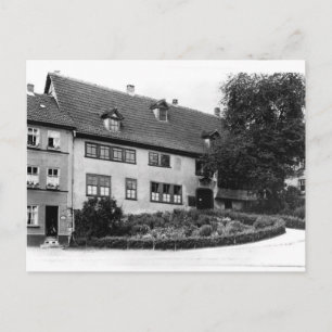 Johann Sebastian Bach's  house Postcard