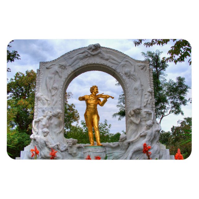 Johann Strauss II. Magnet (Horizontal)