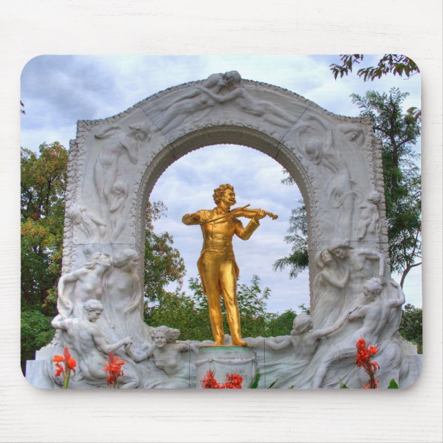 Johann Strauss II Mouse Pad (Front)