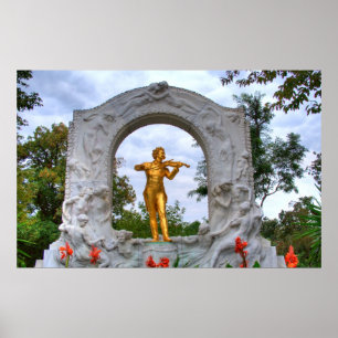Johann Strauss II Poster