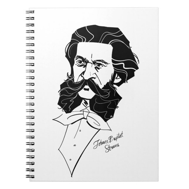 Johann Strauss Jr. Notebook (Front)