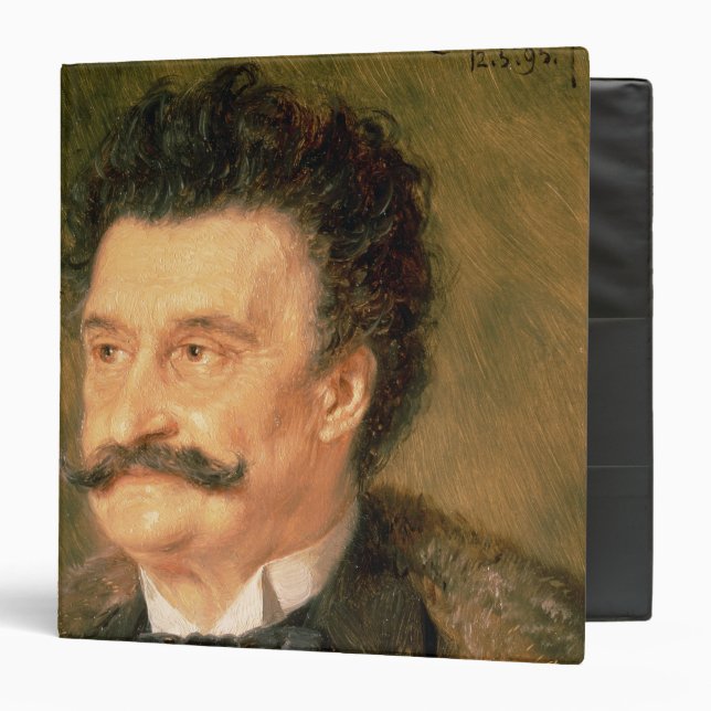 Johann Strauss the Younger, 1895 Binder (Front/Inside)