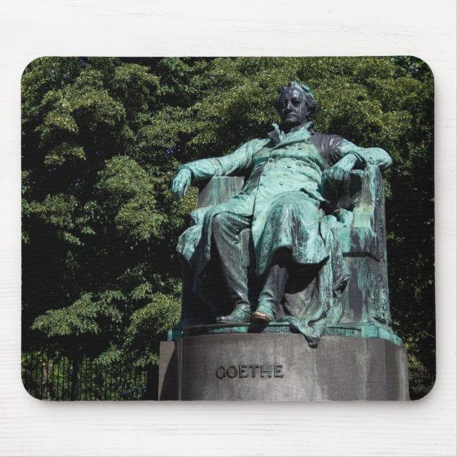 Johann Wolfgang von Goethe Mouse Pad (Front)