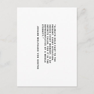 Johann Wolfgang Von Goethe Postcard