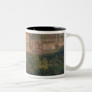 Johann Wolfgang von Goethe  visiting the Two-Tone Coffee Mug