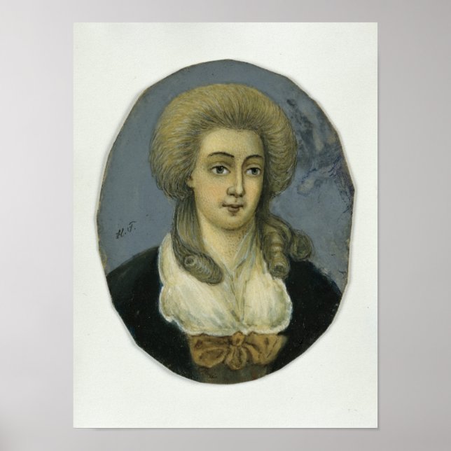 Johanna Elisabeth Mencken Poster (Front)