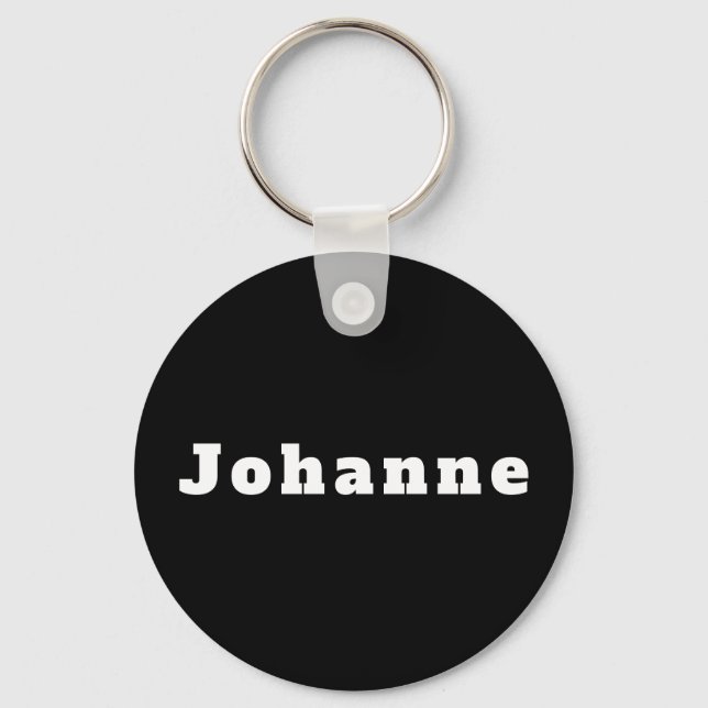 Johanne Keychain (Front)