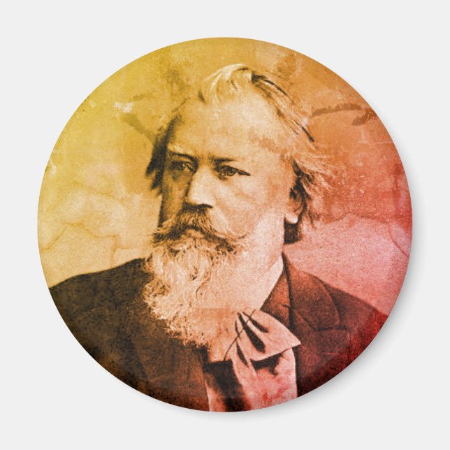 Johannes Brahms (1889) Magnet (Front)