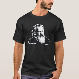 Johannes Brahms Bach Classical Music Composer Earb T-Shirt