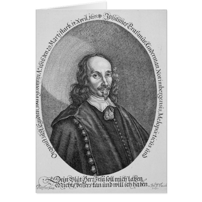 Johannes Erasmus Kindermann (Front)