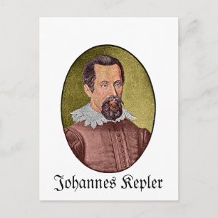 Johannes Kepler Postcard