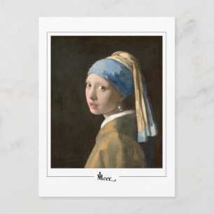Johannes Vermeer #13 - Fine Art Postcard