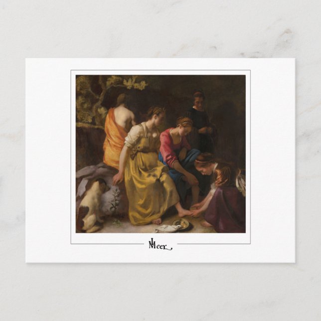 Johannes Vermeer #16 - Fine Art Postcard (Front)