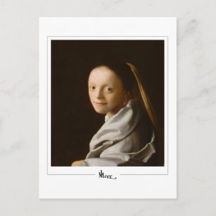 Johannes Vermeer #21 - Fine Art Postcard