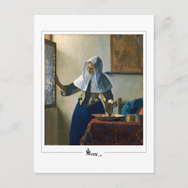 Johannes Vermeer #28 - Fine Art Postcard (Front)
