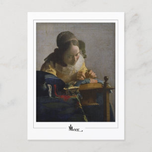 Johannes Vermeer #6 - Fine Art Postcard