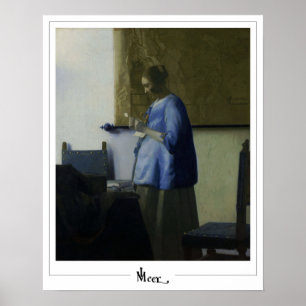 Johannes Vermeer Affiche d'art Zedign #11