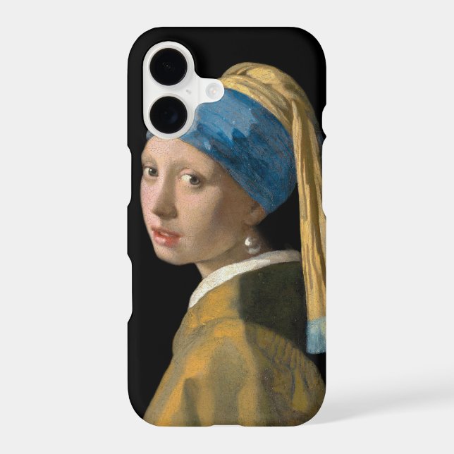 Johannes Vermeer - Girl with a Pearl Earring (Back)