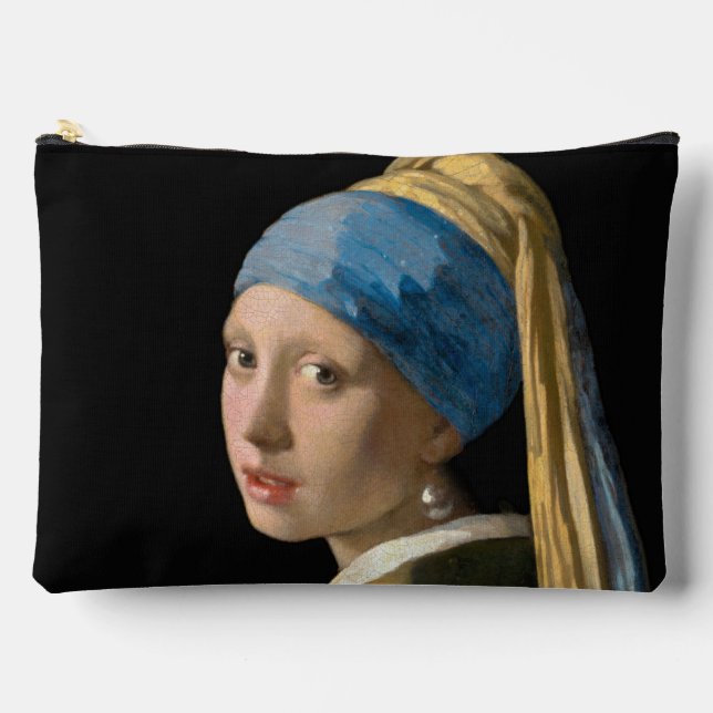 Johannes Vermeer - Girl with a Pearl Earring Accessory Pouch (Front)