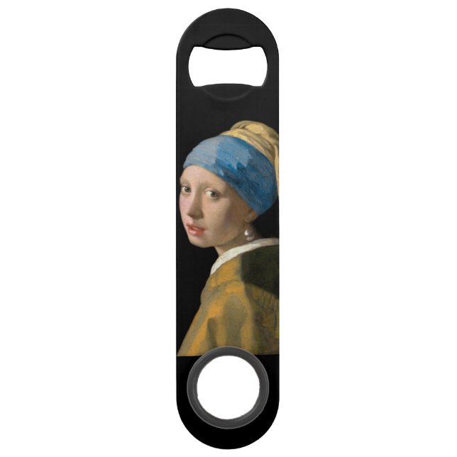 Johannes Vermeer - Girl with a Pearl Earring Bar Key (Front)