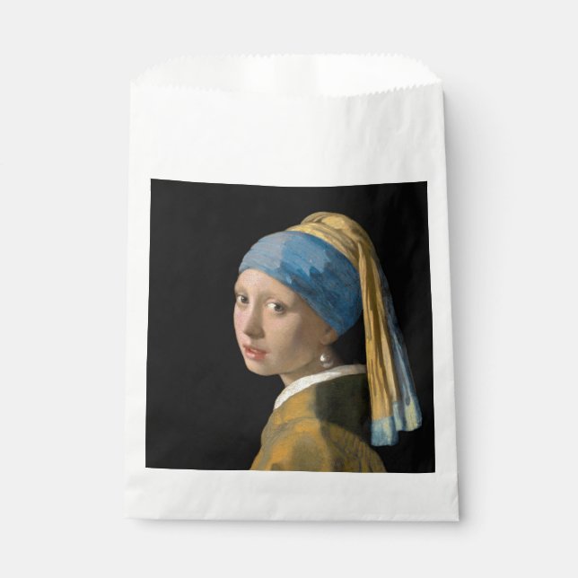 Johannes Vermeer - Girl with a Pearl Earring Favour Bag (Front)