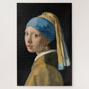 Johannes Vermeer - Girl with a Pearl Earring Jigsaw Puzzle