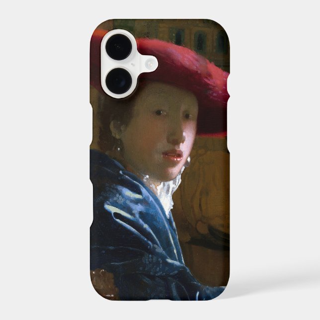 Johannes Vermeer - Girl with a Red Hat (Back)