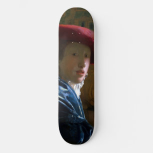 Johannes Vermeer - Girl with a Red Hat Skateboard