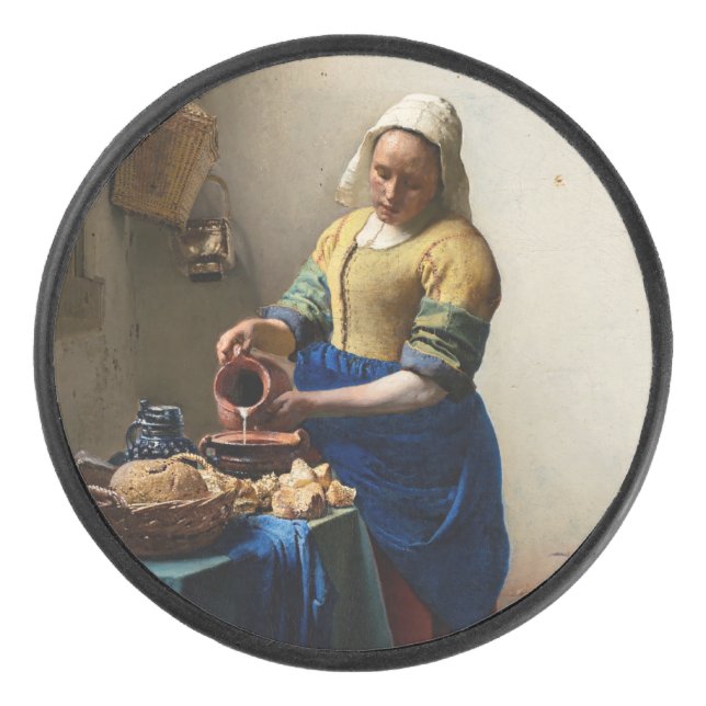 Johannes Vermeer - La Milkmaid (Devant)