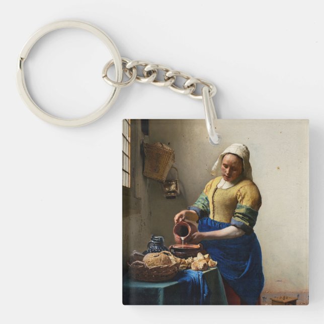 Johannes Vermeer - La Milkmaid (Devant)
