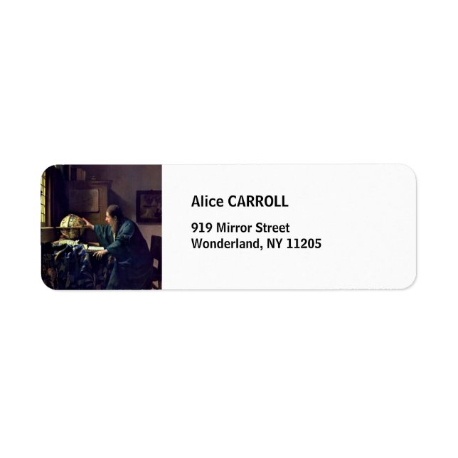 Johannes Vermeer - L'astronome (Devant)