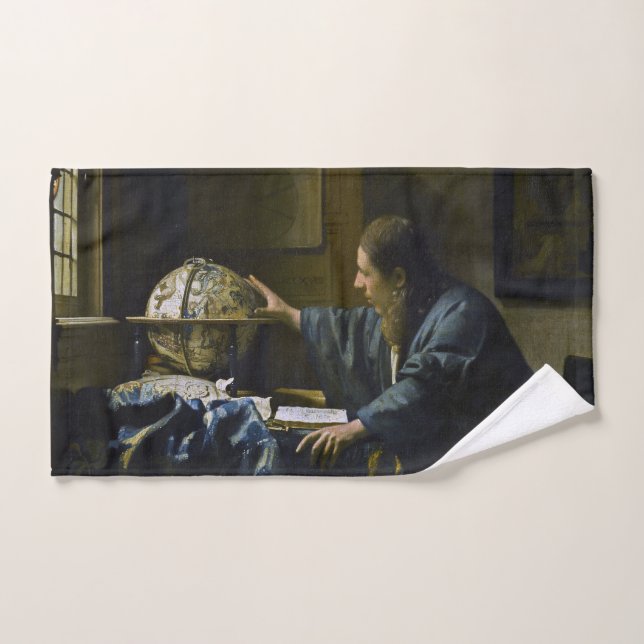 Johannes Vermeer - L'astronome (Serviette à main)