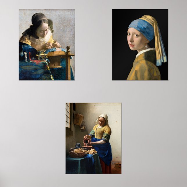 Johannes Vermeer - Masterpieces Selection (Front)