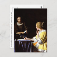 Johannes Vermeer - Mistress and Maid