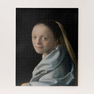 Johannes Vermeer - Study of a Young Woman Jigsaw Puzzle